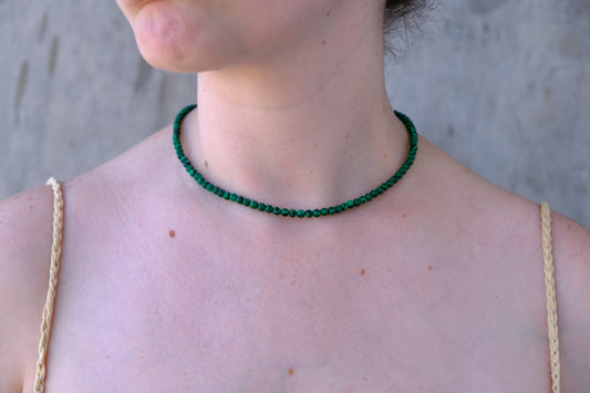 Collar malaquita